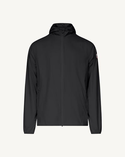 Imperméable paquetable Noir Derry