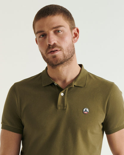 Polo en coton biologique Army Marbella