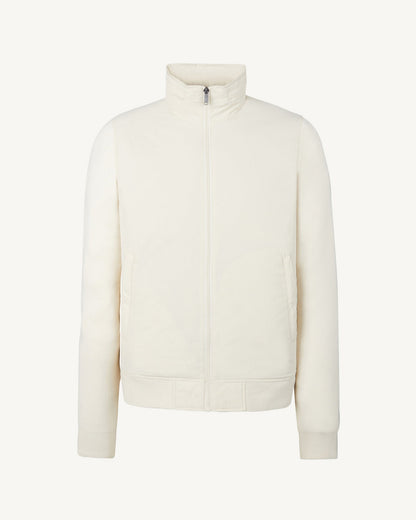 Veste à capuche bi-matière  Argile Bardenas