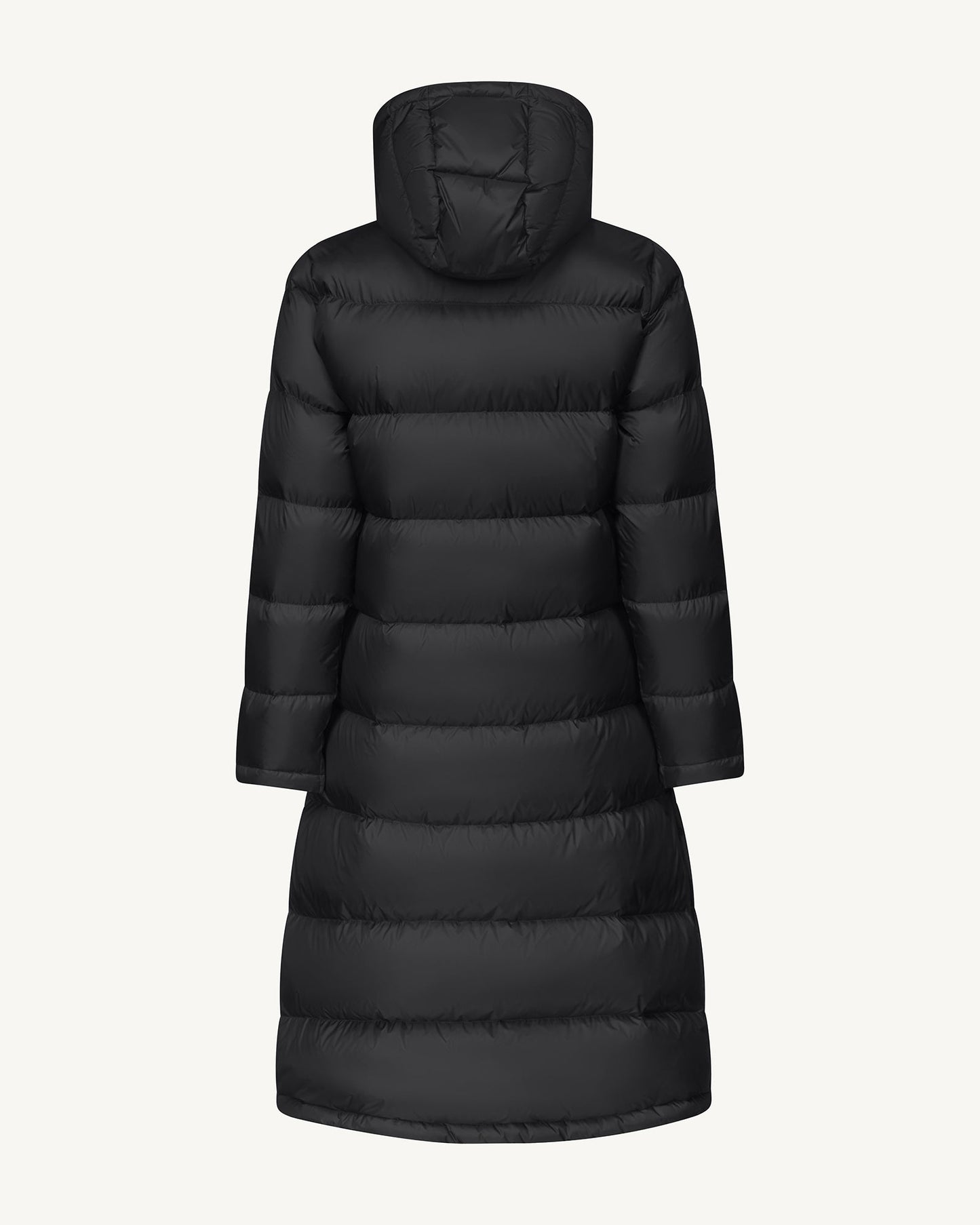 Doudoune longue à capuche Grand Froid Noir Karachi