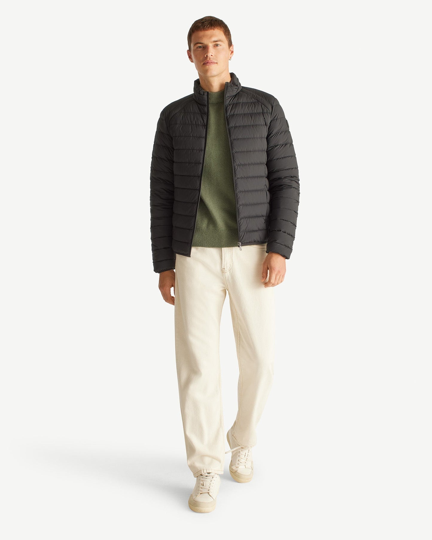 Doudoune légère stretch Noir Aragon