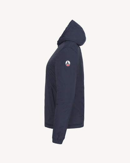 Doudoune réversible à capuche Ultralight Marine/Beige Bangkok 2.0