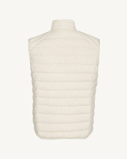 Doudoune sans manches stretch Argile Arafo