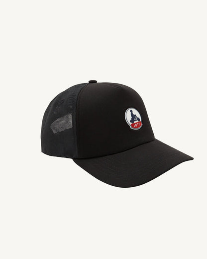 Casquette bicolore à filet Noir Sail