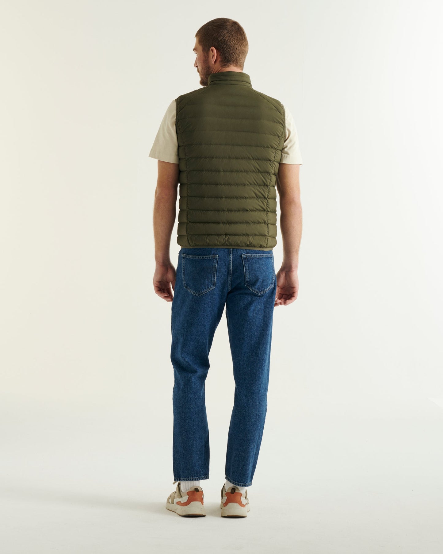 Doudoune sans manches stretch Army Arafo