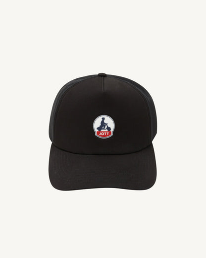 Casquette bicolore à filet Noir Sail