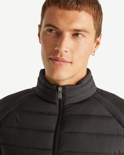 Doudoune légère stretch Noir Aragon