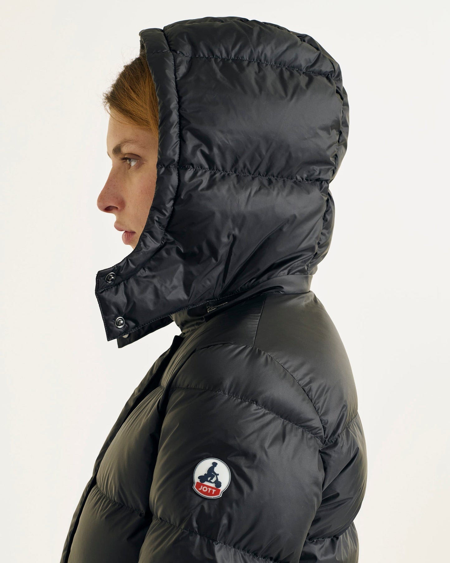 Doudoune longue à capuche Grand Froid Noir Karachi